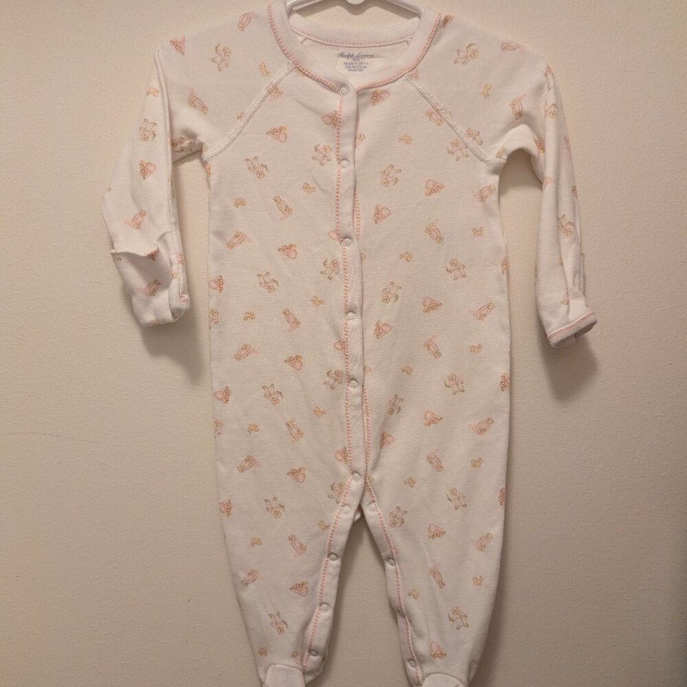 Ralph Lauren footed sleeper